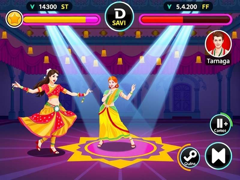 Bhangra Blitz Dance Showdown gameplay screenshot